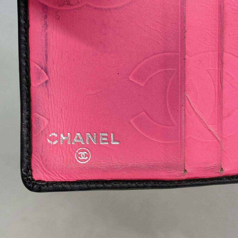 Chanel Cambon Lambskin Wallet, Black, Women's - Picture 4 of 8